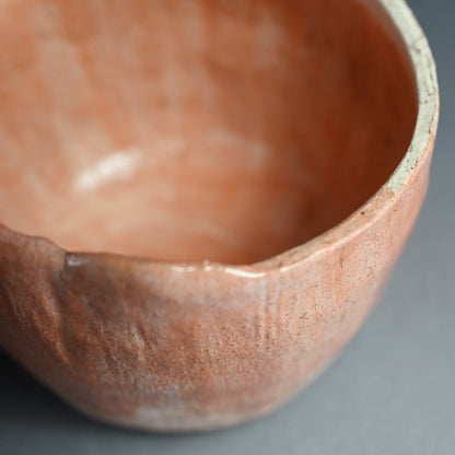 Red Raku Chawan Tea Bowl ―"赤茶碗 加賀光悦"