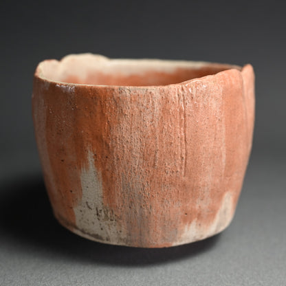 Red Raku Chawan Tea Bowl ―"赤茶碗 加賀光悦"