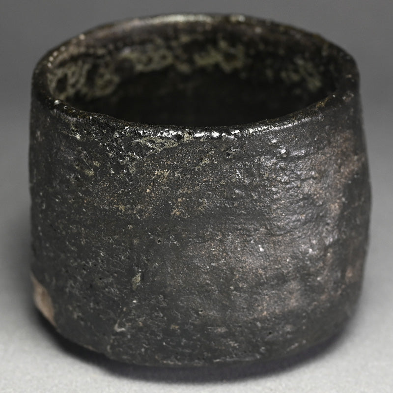 Black Raku Chawan Tea Bowl ー"黒茶碗"