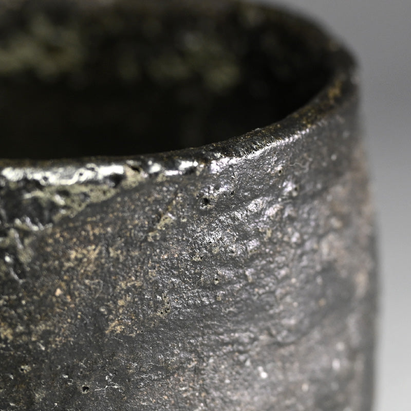 Black Raku Chawan Tea Bowl ー"黒茶碗"