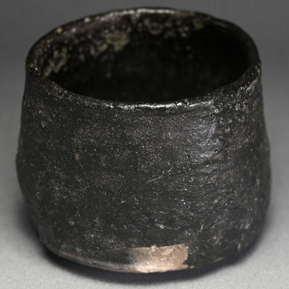 Black Raku Chawan Tea Bowl ー"黒茶碗"