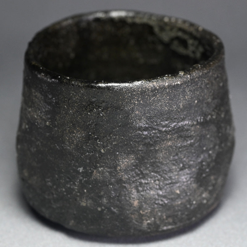 Black Raku Chawan Tea Bowl ー"黒茶碗"