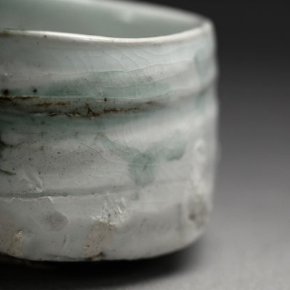 Contemporary White Chawan ー鯉江 良二 "引出し 白茶盌"