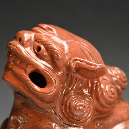 Red Raku Shishi Koro
