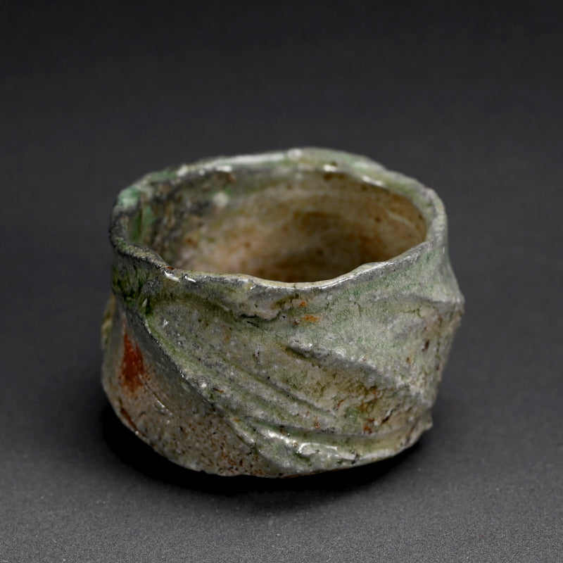Iga Shinogi Chawan ー新 学 "伊賀 鎬茶碗"