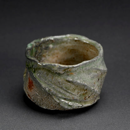 Iga Shinogi Chawan ー新 学 "伊賀 鎬茶碗"