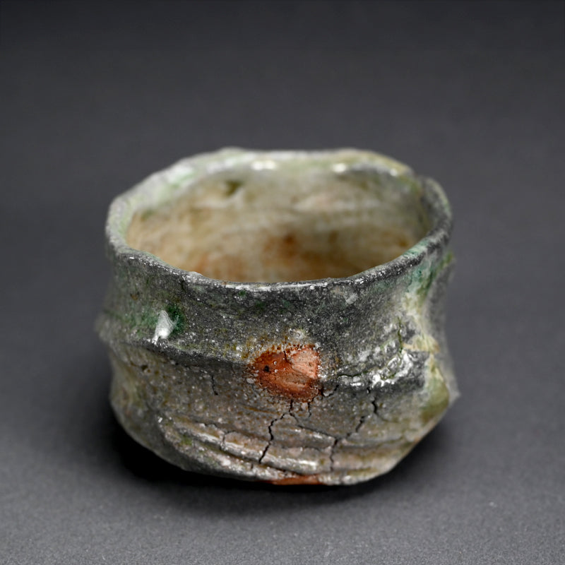 Iga Shinogi Chawan ー新 学 "伊賀 鎬茶碗"