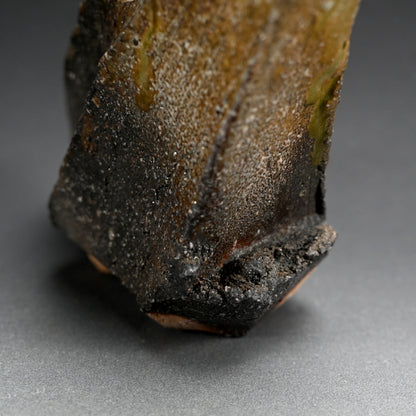 Shinogi Suichu Kaki Vase ー新 学 "伊賀 鎬水注花器"