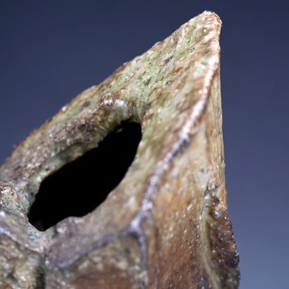 Amazing Shinogi Vase ー新 学 "伊賀 鎬花入"