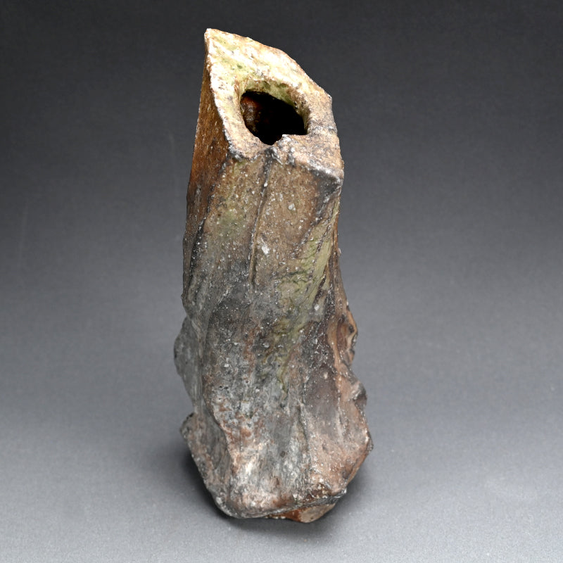 Amazing Shinogi Vase ー新 学 "伊賀 鎬花入"