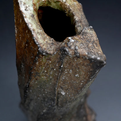 Amazing Shinogi Vase ー新 学 "伊賀 鎬花入"