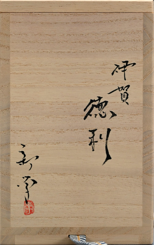 Viscuous Black Iga Tokkuri ー新 学 "伊賀 徳利"