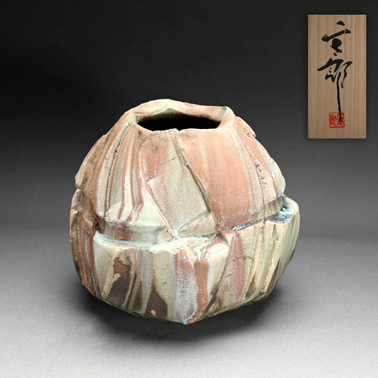 Manyosai Tsubo ー"万葉彩扁壺"