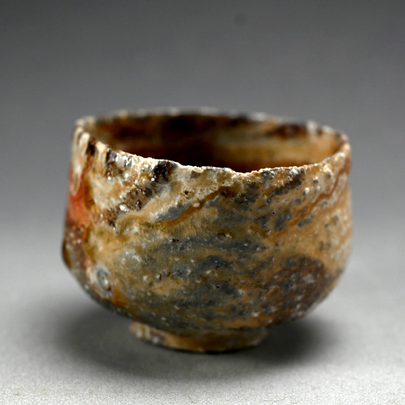 Natural Ash Glaze Shigaraki Chawan Tea Bowl ー古谷 剛敏 "信楽自然釉 茶碗"