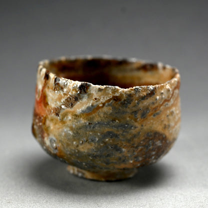 Natural Ash Glaze Shigaraki Chawan Tea Bowl ー古谷 剛敏 "信楽自然釉 茶碗"