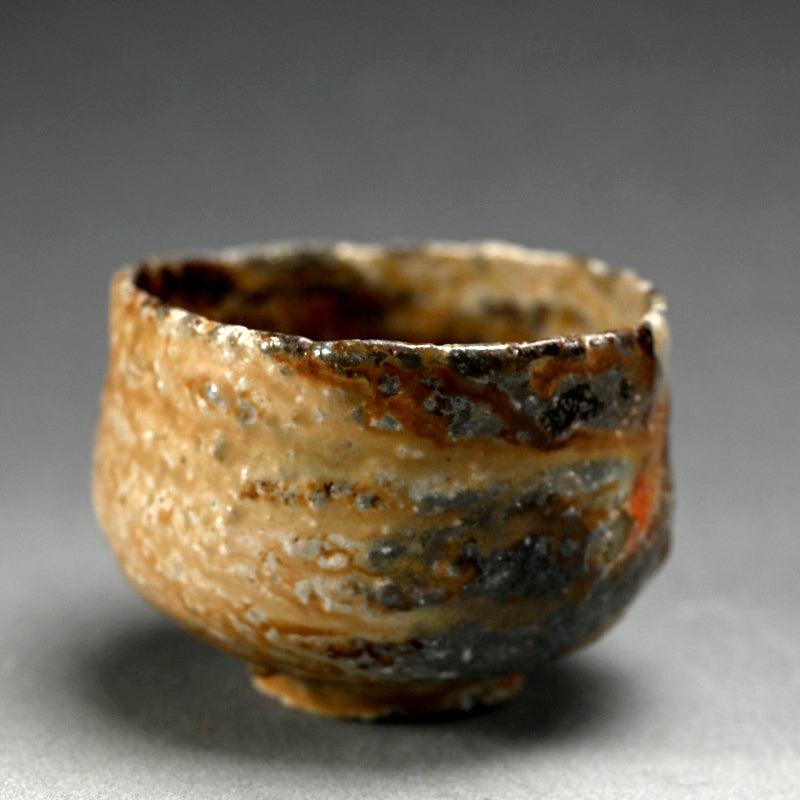 Natural Ash Glaze Shigaraki Chawan Tea Bowl ー古谷 剛敏 "信楽自然釉 茶碗"