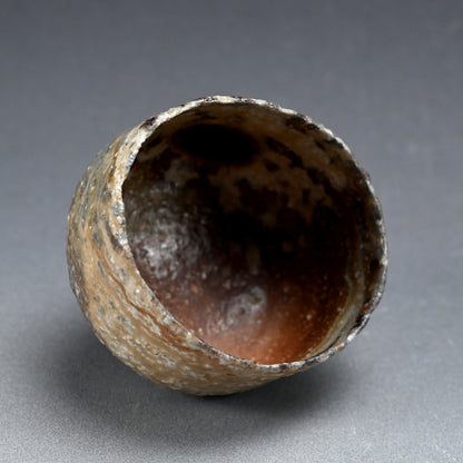 Natural Ash Glaze Shigaraki Chawan Tea Bowl ー古谷 剛敏 "信楽自然釉 茶碗"