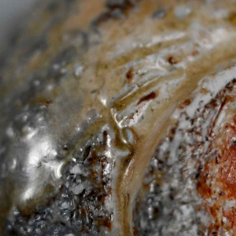 Natural Ash Glaze Shigaraki Chawan Tea Bowl ー古谷 剛敏 "信楽自然釉 茶碗"