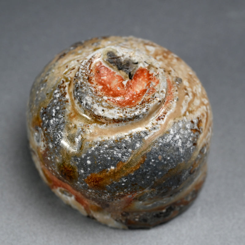Natural Ash Glaze Shigaraki Chawan Tea Bowl ー古谷 剛敏 "信楽自然釉 茶碗"