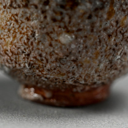 Natural Ash Glazed Shigaraki Guinomi ー古谷 剛敏 "信楽自然釉 ぐい呑み"