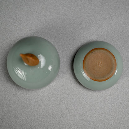 Porcelain Kogo Incense Case, 1921, Zodiac