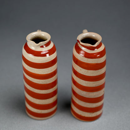 Antique Japanese Tokkuri Sake Set, Seizan