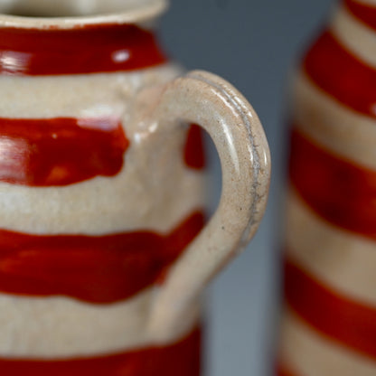 Antique Japanese Tokkuri Sake Set, Seizan