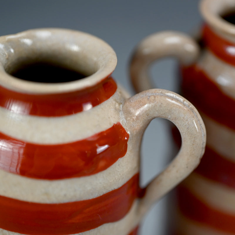 Antique Japanese Tokkuri Sake Set, Seizan