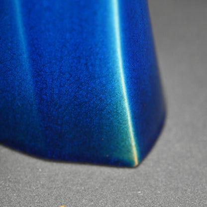 Contemporary Hekiyu Vase ー木村 芳郎 "碧釉 倭飾器"