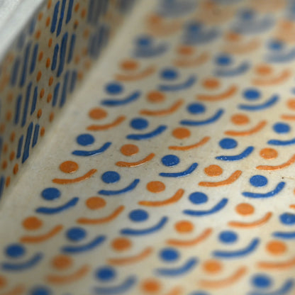 陶箱 ー山路和夫「剪紙繋型文陶筥」出品