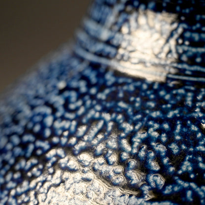 Salt Glazed O-Tsubo ー市野 茂良 "藍塩釉大壺"