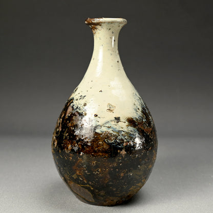 Stellar Chossen Karatsu Vase ー中川 自然坊 "挑戦唐津鶴首花入"