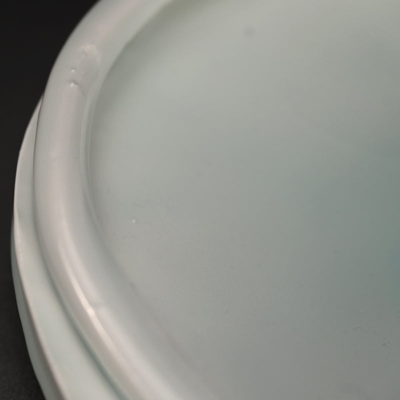 Seihakuji Celadon Porcelain Platter ー"青白磁 ring"