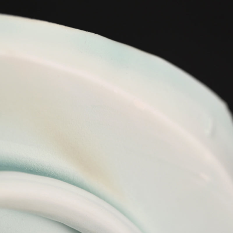 Seihakuji Celadon Porcelain Platter ー"青白磁 ring"