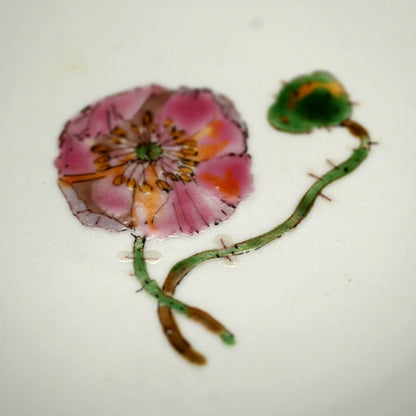 陶箱 ケシ ー丹澤裕子「芥子文陶筥」出品