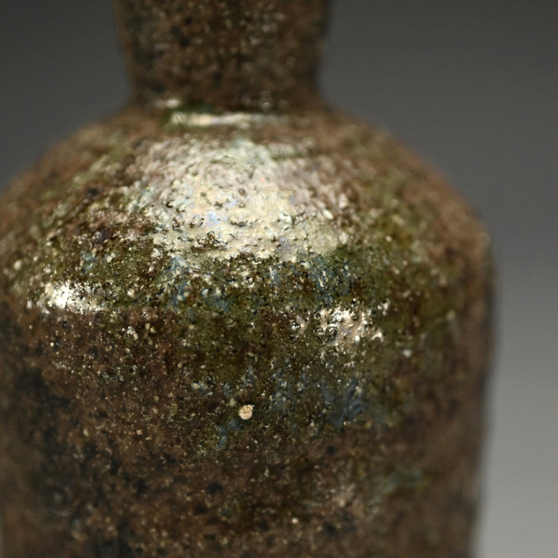 Classic Ash Glazed Tokkuri ー加守田 章二 "徳利"