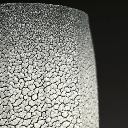 Contemporary Aoshino Vase ー酒井 博司 "藍色志野花入れ"