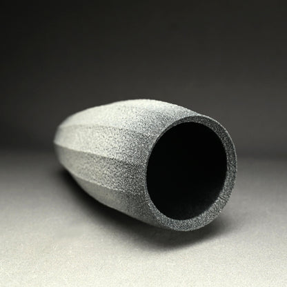 Contemporary Aoshino Vase ー酒井 博司 "藍色志野花入れ"