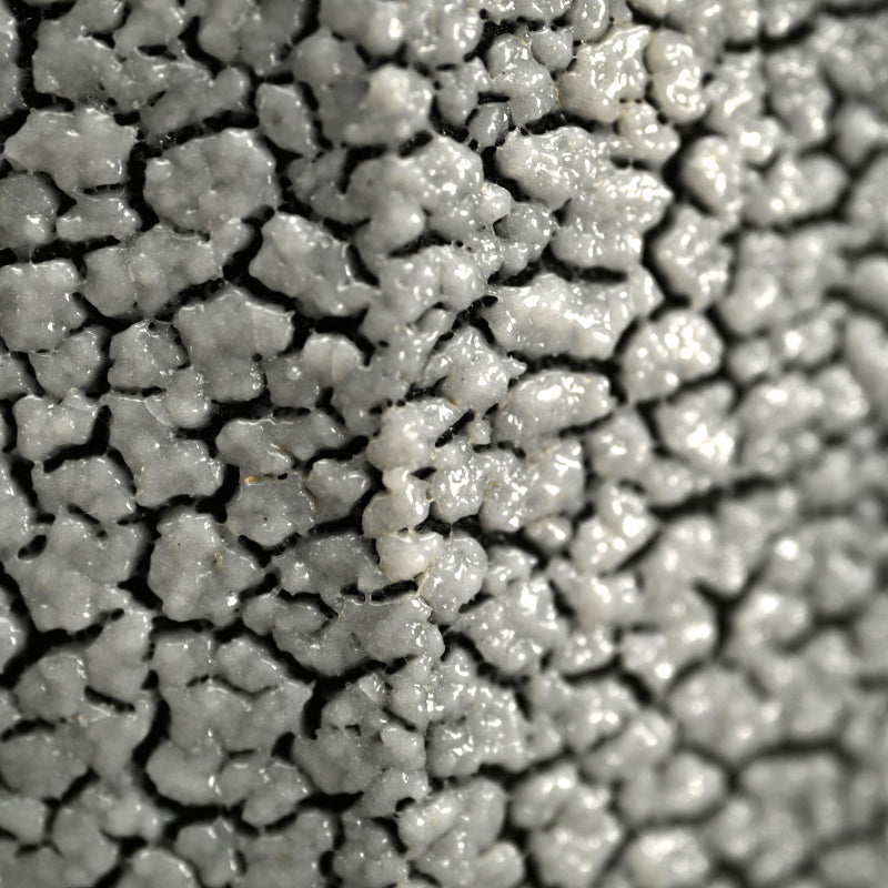 Contemporary Aoshino Vase ー酒井 博司 "藍色志野花入れ"