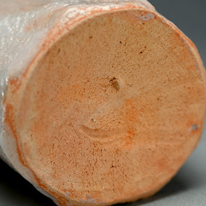 現代竹形志野花瓶 LNT ー加藤孝造「志野竹花入」