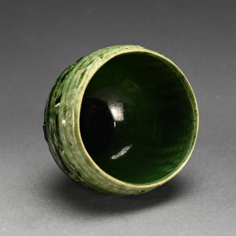 Green Glaze Chawan Tea Bowl ー鈴木 徹 “緑釉 茶碗”