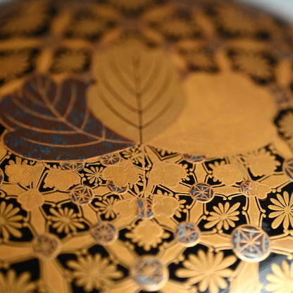 Spectacular Edo period Japanese Covered Lacquer Bowl