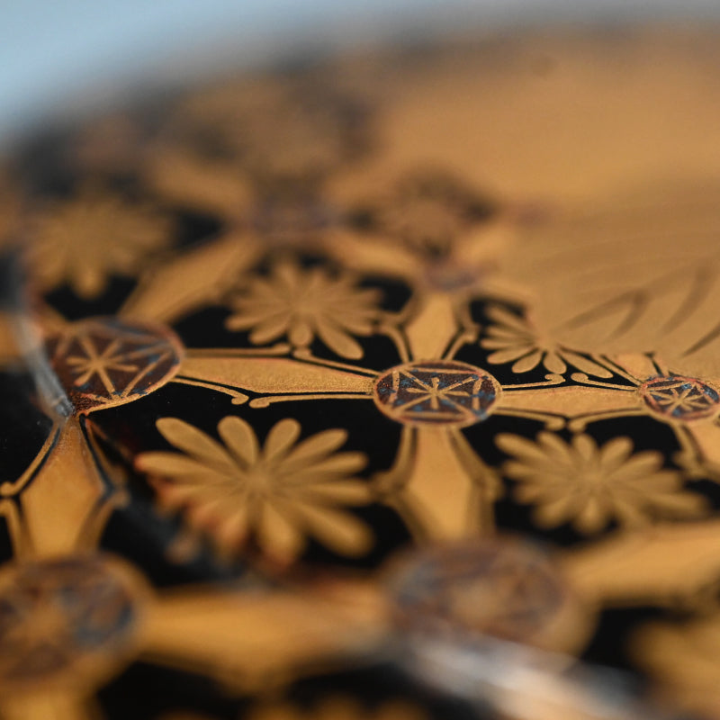 Spectacular Edo period Japanese Covered Lacquer Bowl