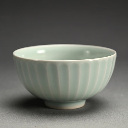 Set Five Seihakuji Porcelain Bowls ー"青白磁鉢五客組"