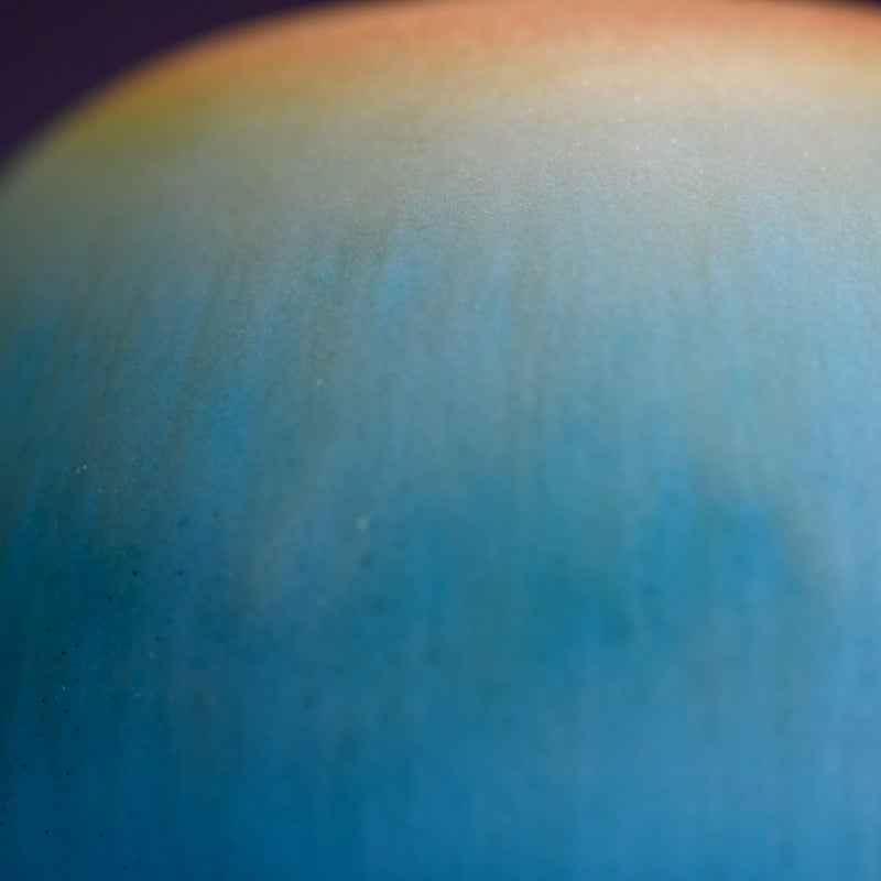 碧黄釉壺 ー古野幸治 「碧黄釉壺」