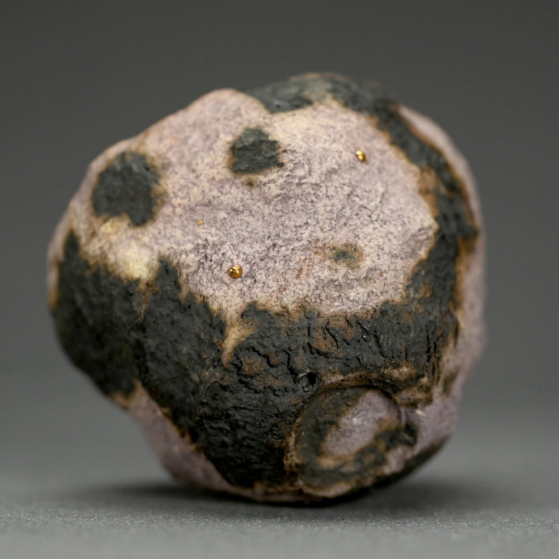 Sake cup Guinomi ー稲吉 オサム “白金彩刳貫 ぐい吞み”