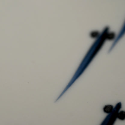 静かな染付鉢セット ー近藤髙弘「めだか染付鉢」