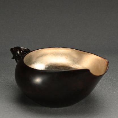 Bronze Serving Vessel by Living National Treasure