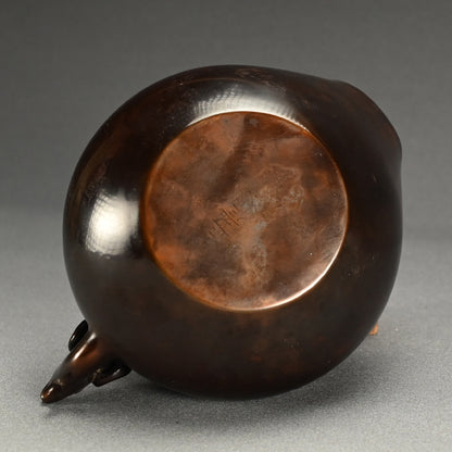 Bronze Serving Vessel by Living National Treasure