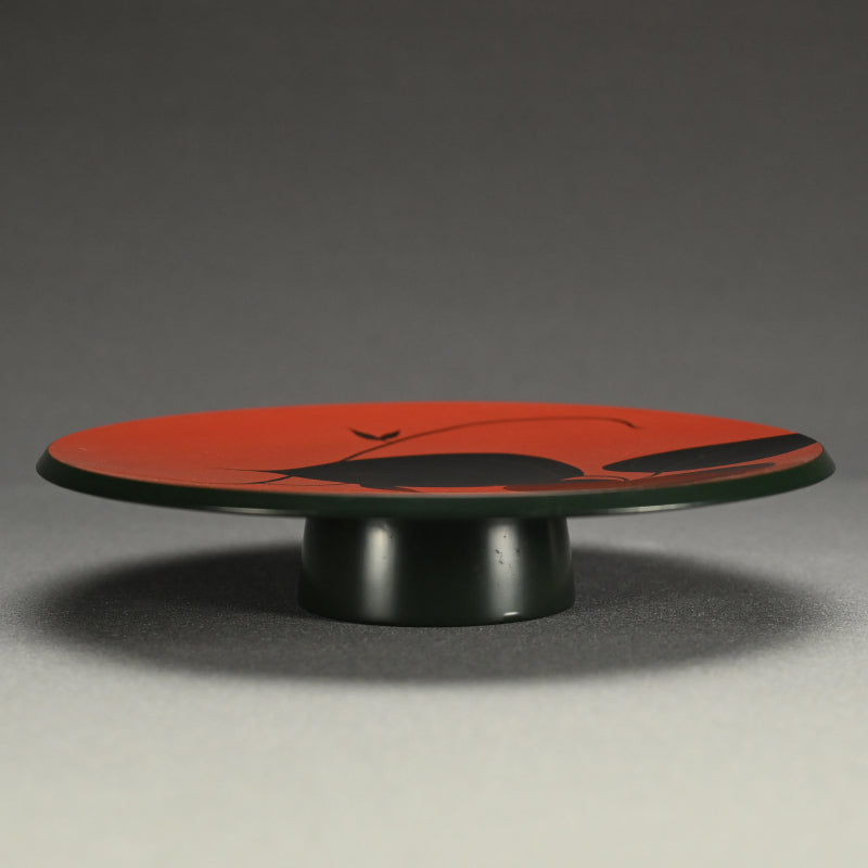 Japanese Lacquer Tray Setー番浦省吾 “蔓の実 菓子器”